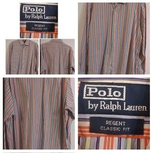 Men’s Large Ralph Lauren Regent Classic fit Multicolor button down